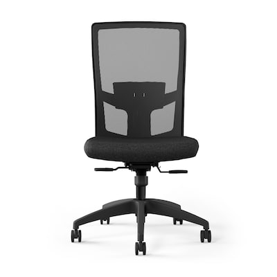 Workplace2.0™ 500 Series Armless Fabric Task Chair, Black, (52257)