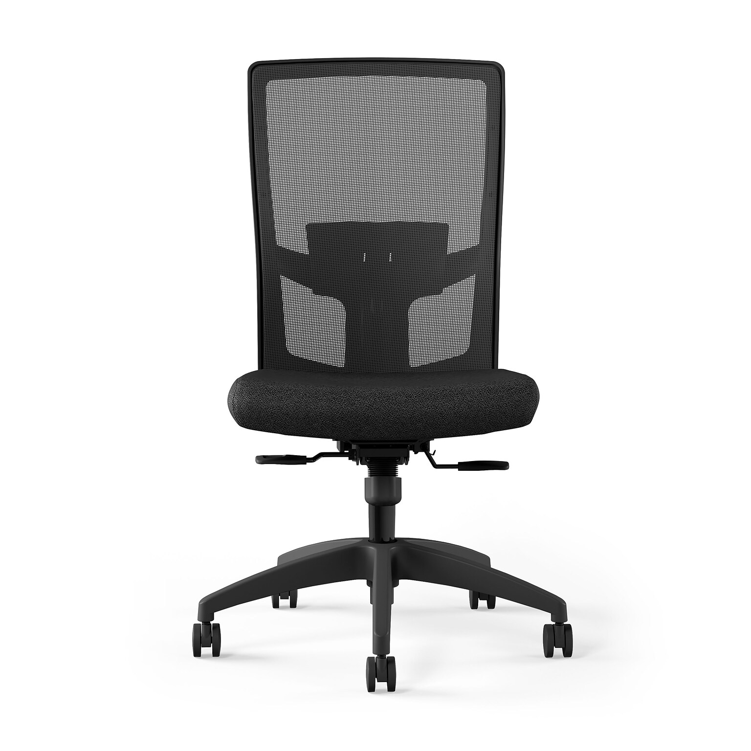 Workplace2.0™ 500 Series Armless Fabric Task Chair, Black, (52257)