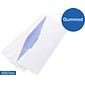 Quill Brand Security Tinted #10 Double Window Envelopes, 4 1/8" x 9 1/2", White Wove, 500/Box (3016430)