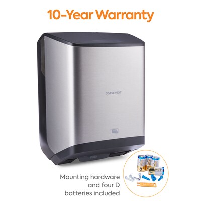 Free Coastwide J Series Paper Towel Dispenser with purchase of 3 Coastwide J-Series Refill Cartons