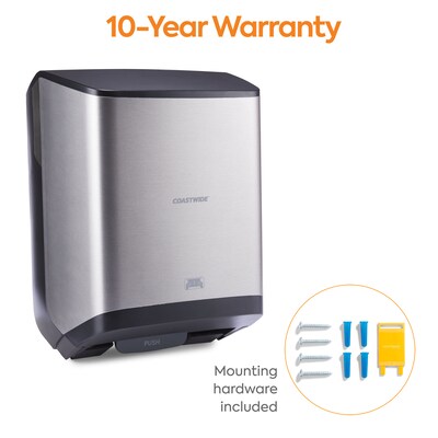 Free Coastwide J Series Paper Towel Dispenser with purchase of 3 Coastwide J-Series Refill Cartons