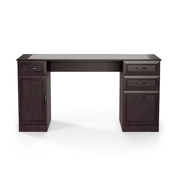 Computer desk with drawers staples discount