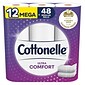 Cottonelle Ultra ComfortCare Toilet Paper, 12 Mega Rolls, Soft Bath Tissue
