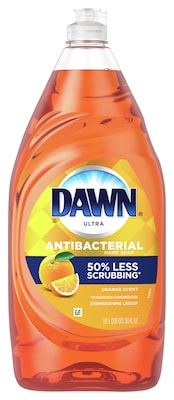 Dawn Ultra Antibacterial Liquid Dish Soap, Orange, 38 oz. (00179/91092)