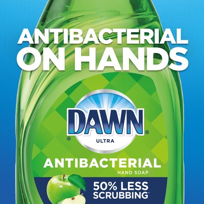 Dawn Ultra Antibacterial Liquid Dish Soap, Apple Blossom, 38 oz. (01134/91092)