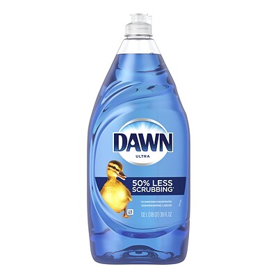 Dawn Ultra Original Liquid Dish Soap, Original Scent, 38 oz (91064)