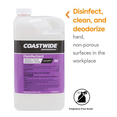 Coastwide Professional™ Disinfectant 66 Concentrate for ExpressMix, 3.25L, 2/Case