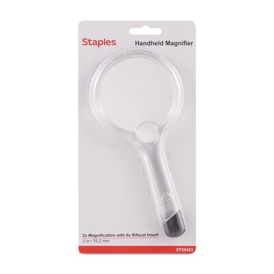 Staples 2x Handheld Magnifier (TR56453)