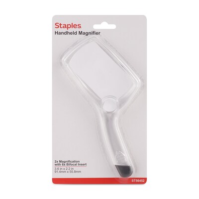 Staples 2x Handheld Magnifier (TR56452)