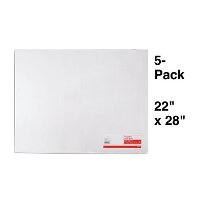 Pacon Poster Board Class Pack, 22 x 28, Assorted Colors, 50 Sheets