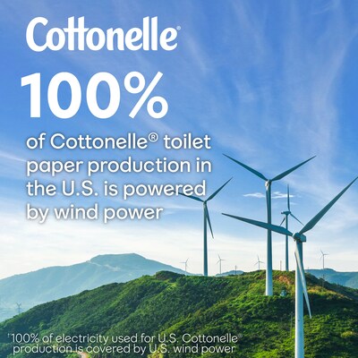 Cottonelle Ultra CleanCare 1-Ply Standard Toilet Paper, 312 Sheets/Roll, 12 Rolls/Case (47804)