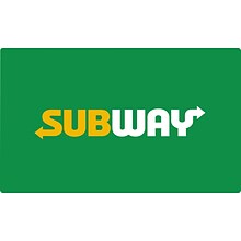 $10 Subway Restaurants eGift Card