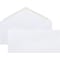 Quill Brand Gummed #10 Business Envelope, 4-1/8 x 9-1/2, White Wove, 500/Box (WW10ES)