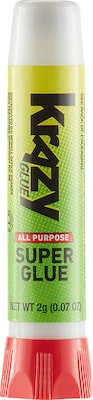 Krazy Glue Single Use All Purpose Glue, 0.5 oz., 4/Pack (KG58248SN)