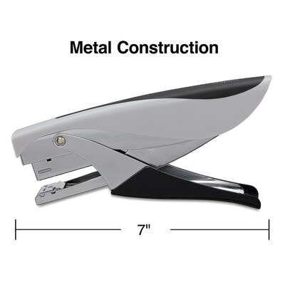 Staples® Handheld Plier Stapler, Fastening Capacity 20 Sheets/20 lb., Gray/Black/Silver