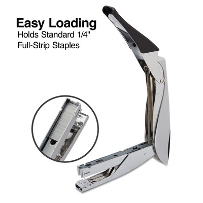 Staples® Handheld Plier Stapler, Fastening Capacity 20 Sheets/20 lb., Gray/Black/Silver