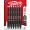 Sharpie S-Gel Retractable Gel Pen, Medium Point, Assorted Ink, 8/Pack (2126231)