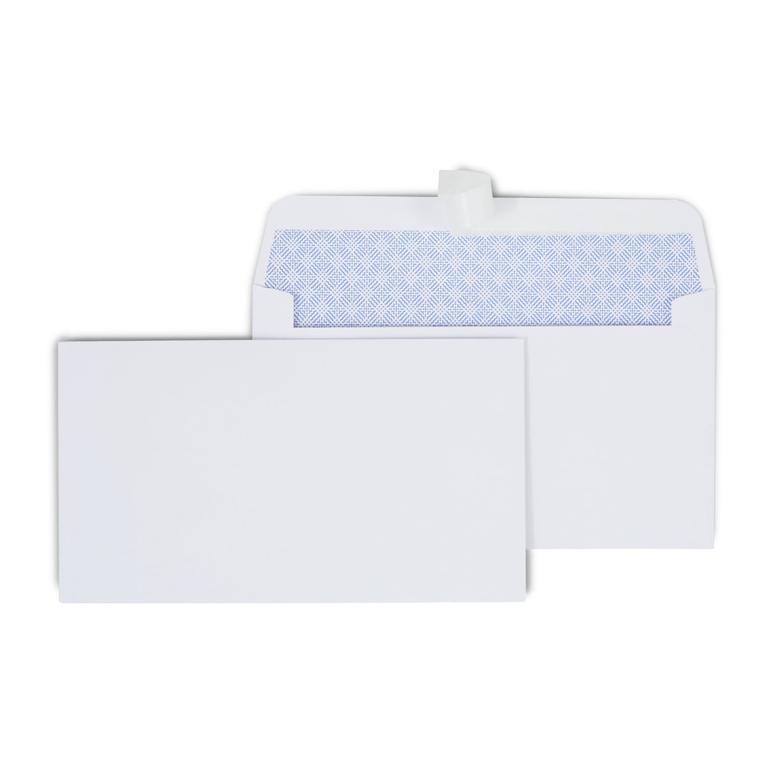 Staples EasyClose Security Tinted #6 3/4 Business Envelopes, 3 5/8 x 6 1/2, White, 100/Box (50313)