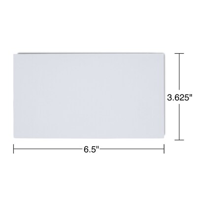 Staples EasyClose Security Tinted #6 3/4 Business Envelopes, 3 5/8" x 6 1/2", White, 100/Box (50313)