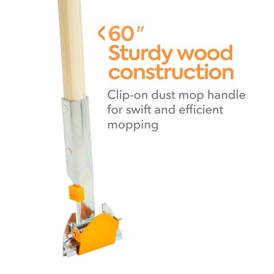 Coastwide Professional™ 60 Dust Mop Handle, Wood (CW56769)