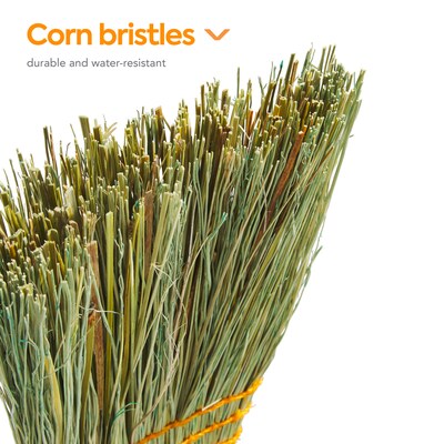Coastwide Professional™ 40" Standard Corn Broom, Natural (CW57664)