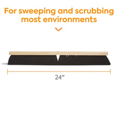 Coastwide Professional™ 24" Push Broom Head, Tampico (CW57736)