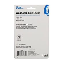 Quill Brand® Glue Sticks, 1.40-oz., 3/Pack