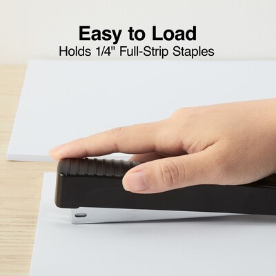 Staples Desktop Stapler, Full-Strip Capacity, Black (24547-CC)