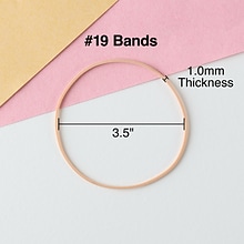 Staples Economy Rubber Bands, #19, 1 lb. Bag, 1500/Pack (28620-CC)