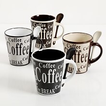 Mr. Coffee Braeggio 4-pc 13 oz. Coffee Mug Set