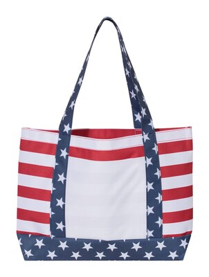 Americana Boater Tote Bag