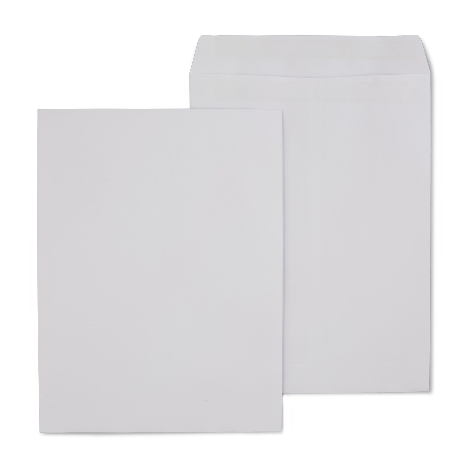 Staples Self Seal Catalog Envelopes, 9L x 12H, White, 100/Box (19295VP)