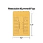 Staples® Brown Kraft Resealable Inter-Departmental Envelopes, 10" x 13", 100/Box