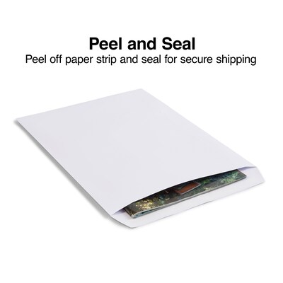 Quill Brand® Easy Close Catalog Envelope, 10" x 13", White, 250/Box (PS101328W)