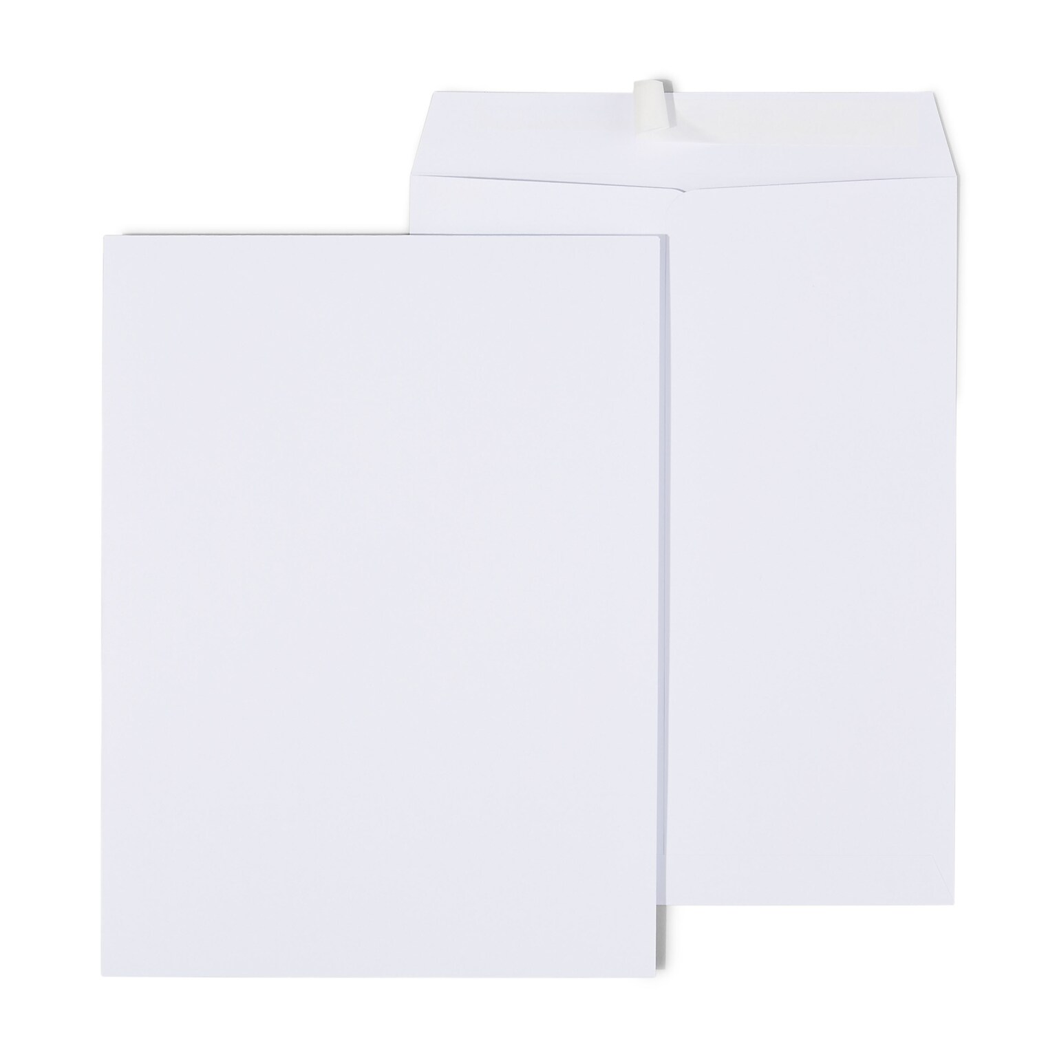 Quill Brand® 250/Box Easy Close Catalog Envelope, 9 x 12, White (PS91228W)