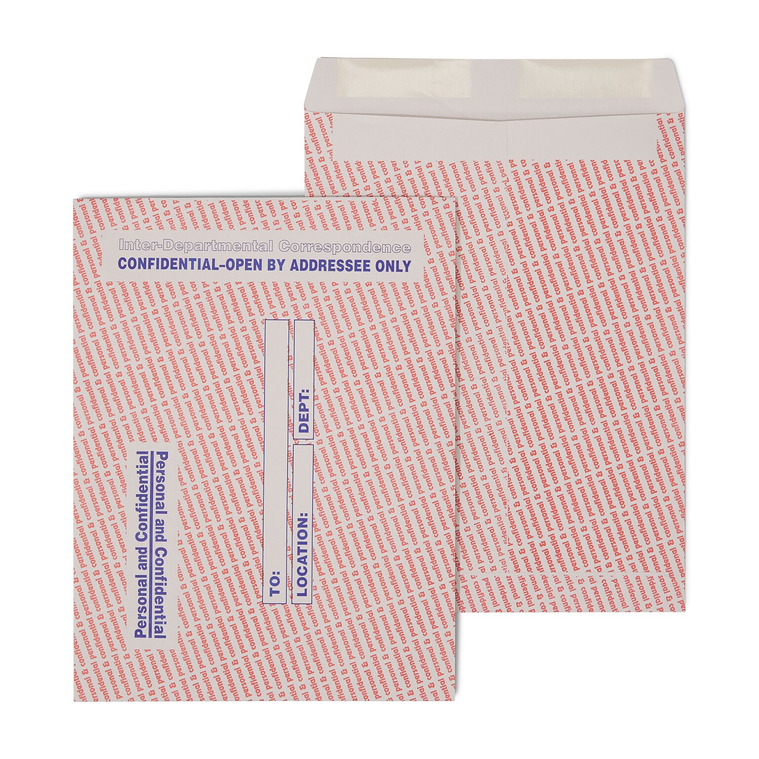 Staples Gummed Inter-Departmental Envelopes, 10 x 13, Multi Colors, 100/Box (SPL487513)