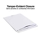 Staples® Tamper-Evident Security-Tinted QuickStrip Catalog Envelopes, 10" x 13", 100/Box (19957)