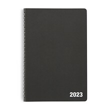 2023 Quill Brand® 5x 8 14-Month Weekly Planner, 5x8, Black (5215723QCC)