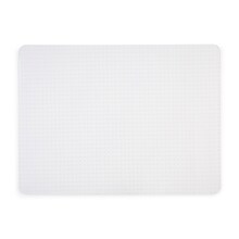 Quill® Brand PVC Chairmat, for Flat Pile Carpets, No Lip, Rectangular, 36 x 48