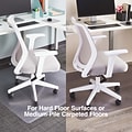 Quill Brand® 46 x 48 Rectangle Chair Mat for Hard Floors or Medium Pile Carpet, Vinyl (28816)
