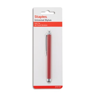Staples Universal Stylus, Red (51147-US)