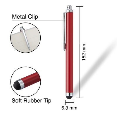 Staples Universal Stylus, Red (51147-US)