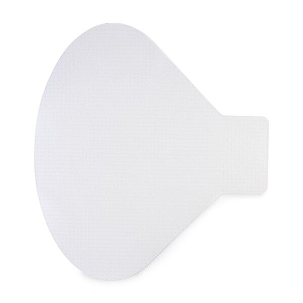 Quill Brand® PlushMat Chair Mat, 66 x 60, Clear (20237-CC)