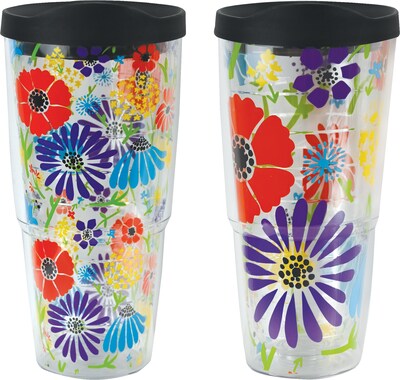 Tervis 24oz Tumbler Set - Spring Fling Design