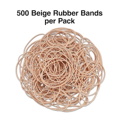 Staples Economy #16 Rubber Bands, 2-1/2" x 1/16", 500/Pack (28615-CC)