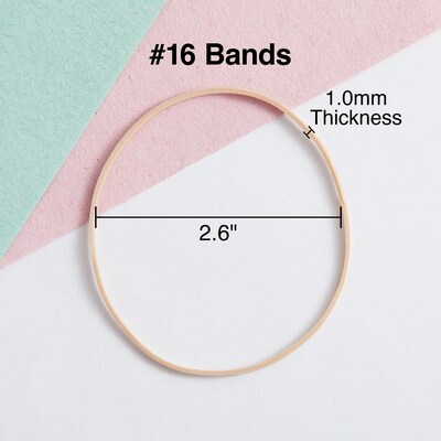 Staples Economy #16 Rubber Bands, 2000/Pack (28616-CC)