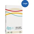 DPS by Staples 30% Recycled 8.5 x 14 Copy Paper, 20 lbs., 92 Brightness, 500 Sheets/Ream (DPS08514
