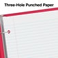 Quill Brand® Mini Binder Filler Paper, College Ruled, 5.5" x 8.5", White, 100 Sheets/Pack (TR12301)
