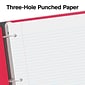 Staples® College Ruled Filler Paper, 8.5" x 11", White, 400 Sheets/Pack (ST27521D)