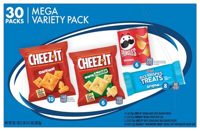 Cheez-It MVP Crackers, 30.1 oz., 30 Packs/Box (KEE00149)